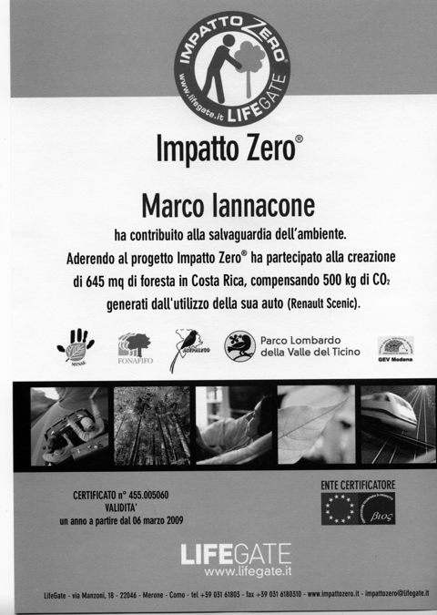 Marco Iannacone - zero emission