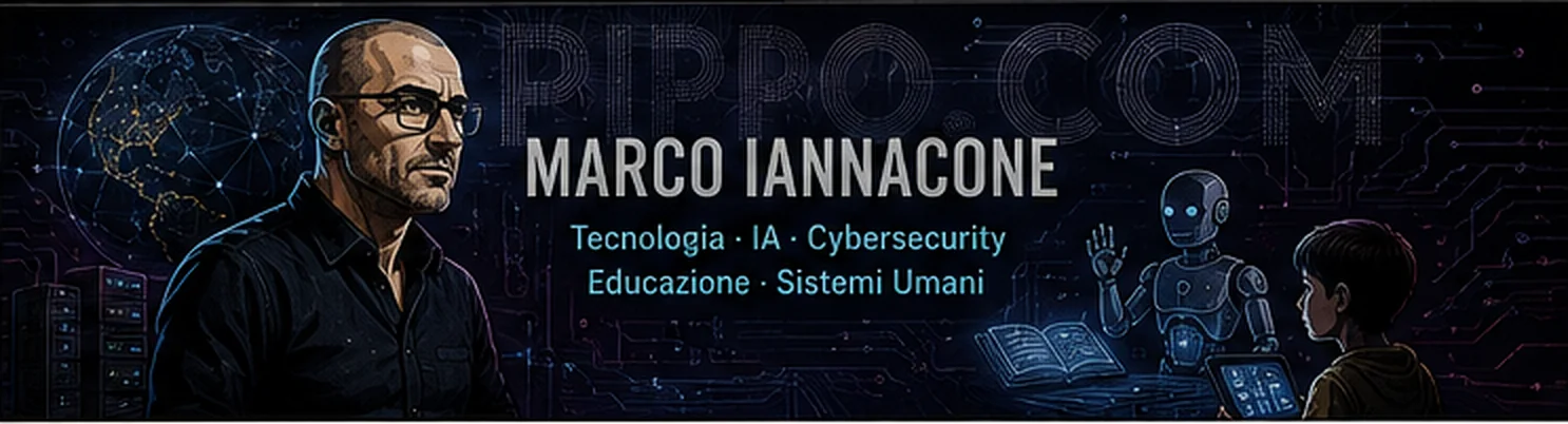 Marco Iannacone — Tecnologia, AI, Cybersecurity, Educazione e Sistemi Umani